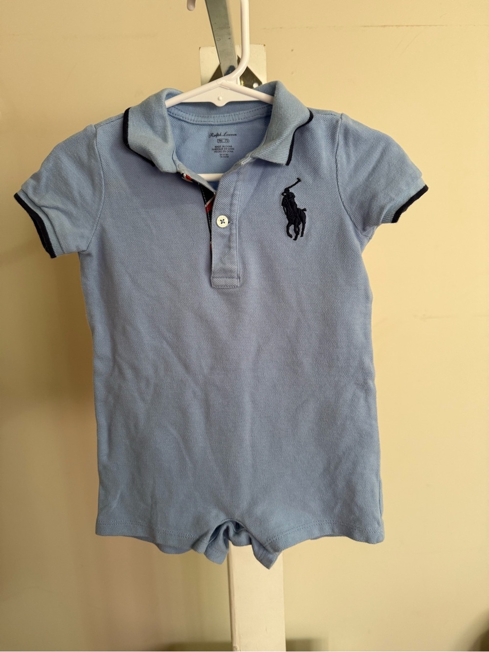 Ralph Lauren Big Pony Polo Romper